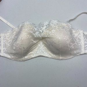 Maidenform WHT Dressy Balconette, 36D.  *P1027